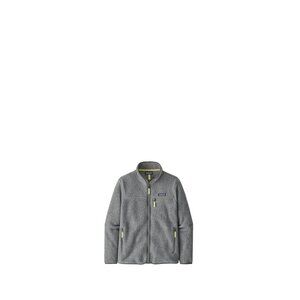 Patagonia Womens Retro Pile Jacket Gray Size Large Full Zip Gorpcore Hiking